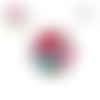 X2 cabochons arbre fleuri 12mm