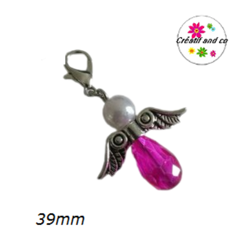 Charm's ange fuschia 39mm