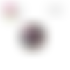 Bouton pression fleuri 12mm