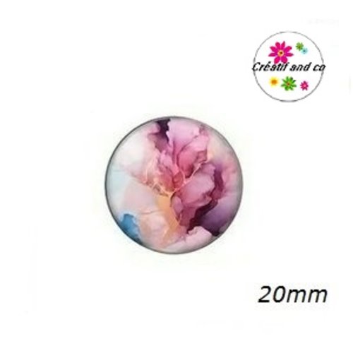 Cabochon cratère 20mm