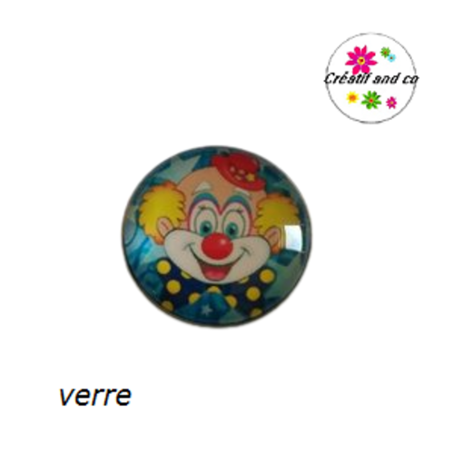 Bouton pression clown