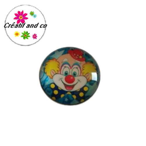 Bouton pression clown