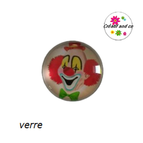 Bouton pression clown