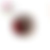 Bouton pression coccinelle