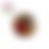 Bouton pression coccinelle
