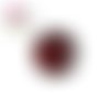 Bouton pression kiss rouge