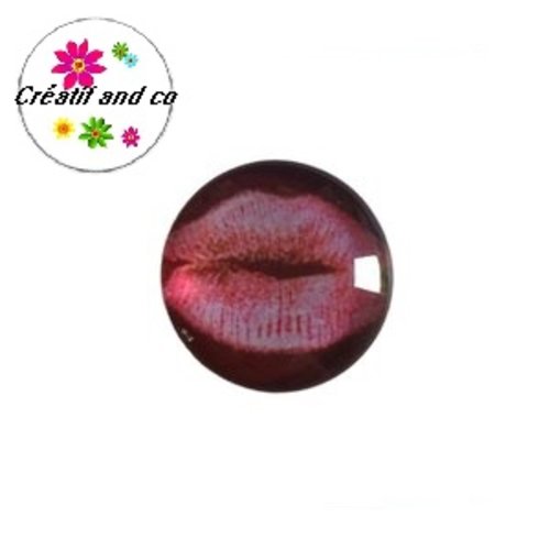 Bouton pression kiss rose