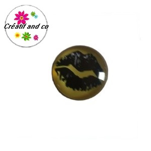 Bouton pression kiss noir