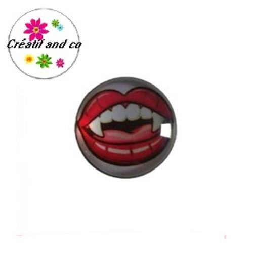 Bouton pression kiss vampire