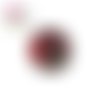 Bouton pression kiss rouge et or