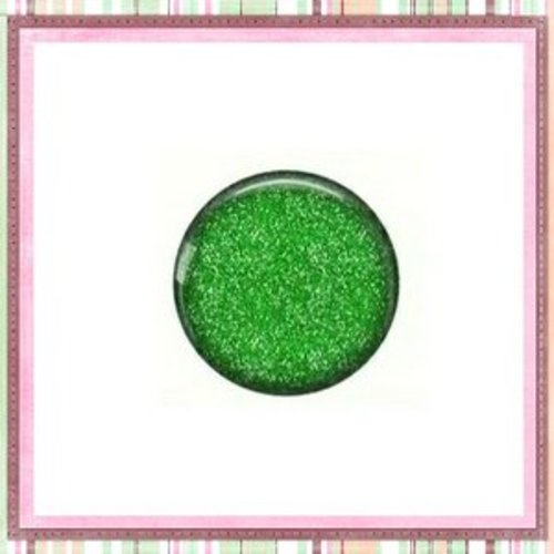 Cabochon vert 20mm