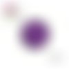 Cabochon mauve 20mm
