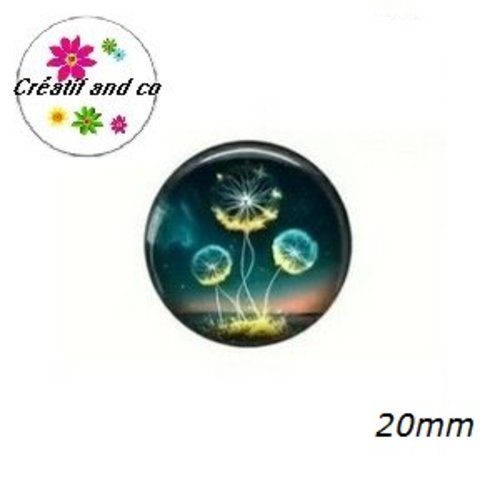 Cabochon pissenlit  20mm