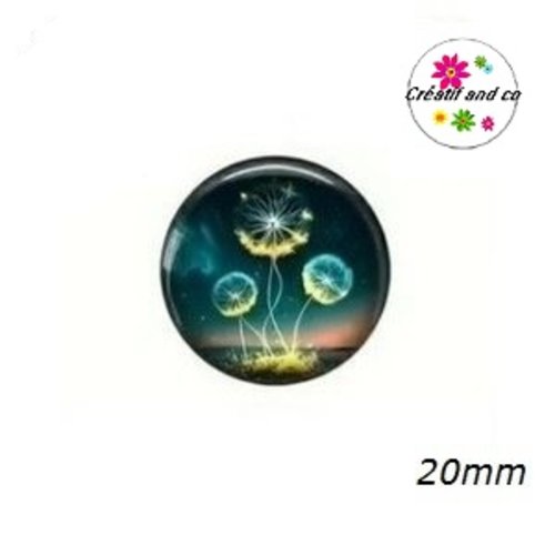 Cabochon pissenlit  20mm