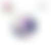 X2 cabochons fleur 12mm