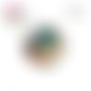 X2 cabochons fleur 12mm