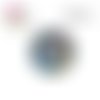 X2 cabochons fleuris 16mm