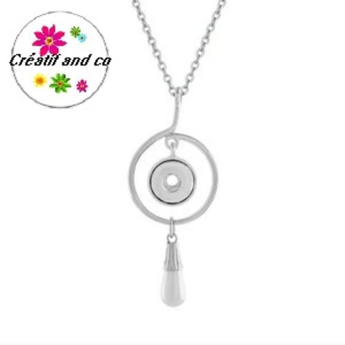 Collier  pour bouton pression 12mm