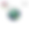 X2 cabochons fleuris 12mm
