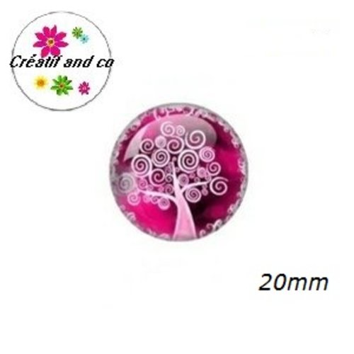 Cabochon arbre de vie  20mm