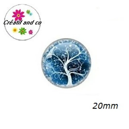 Cabochon arbre de vie  20mm