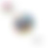 Cabochon fleurs abstraites  20mm