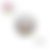 Cabochon fleuri 20mm