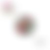 Cabochon fleuri 20mm