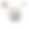X2 cabochons fleur et papillon 12mm
