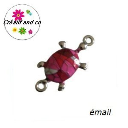 Connecteur tortue émail 25mm