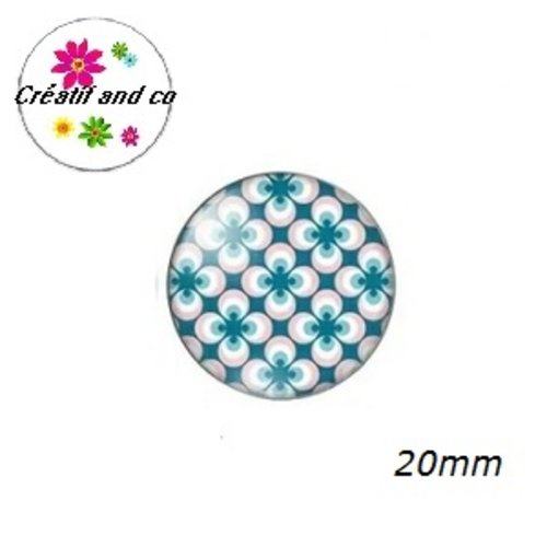 Cabochon à motifs  20mm