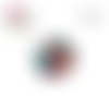 X2 cabochons galets 12mm