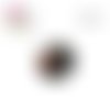 X2 cabochons galets 12mm
