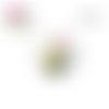 X2 cabochons fleurs de prairie 12mm