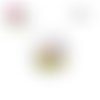 X2 cabochons fleurs de prairie 12mm