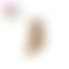 Breloque chat tacheté émail 30mm