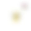 Breloque pendentif ange jaune