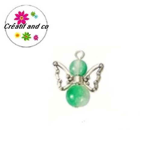 Breloque pendentif ange vert