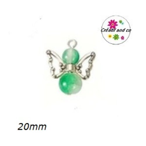 Breloque pendentif ange vert