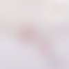 Breloque estampe losange rose 20mm