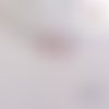 Breloque estampe tige rouge 22mm