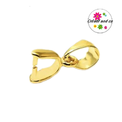 X5 bélières dorées 13mm