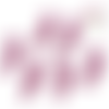 Breloque perroquet fuschia 30mm
