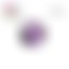 X2 cabochons demi-tournesol 12mm