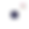 Bouton pression paillette violet  20mm