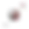 X2 cabochons chat 12mm