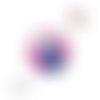 X2 cabochons perroquet 12mm
