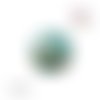 X2 cabochons chat 12mm