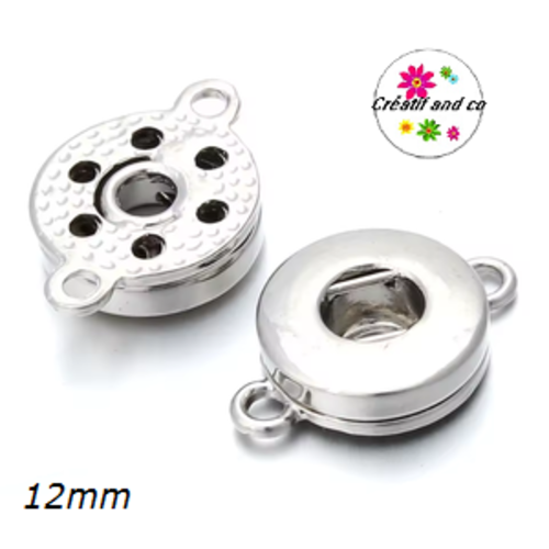 Connecteur bouton pression 12mm