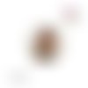 X2 cabochons chat 12mm